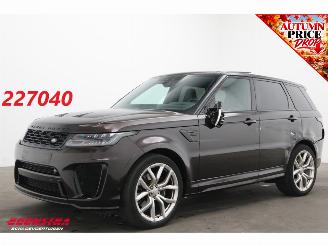 Schadeauto Land Rover Range Rover sport SVR 5.0 V8 Pano LED Memory Meridian Camera 2022/10