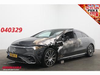 Voiture accidenté Mercedes EQS 450+ AMG Line 108 kWh Pano LED ACC Burmester Memory Camera AHK 2023/11