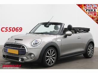 krockskadad bil auto Mini Cabrio 2.0 Cooper S Aut. Chili Serious Business H/KCruise Clima Leder SHZ 59.827 km! 2016/6