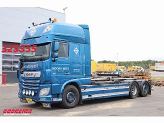 škoda nákladních automobilů DAF XF 480 FAN VDL S-25-6600 Leder Standairco Hydrauliek 6X2 Euro 6 2020/11