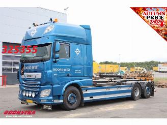 Unfall Kfz LKW DAF XF 480 FAN VDL S-25-6600 Leder Standairco Hydrauliek 6X2 Euro 6 2020/11