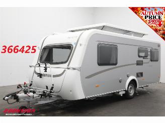 krockskadad bil caravan Eriba Premium Feeling 470 Mover Hefdak Fietsendrager Luifel Lengtebed 2022/12