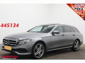 Schadeauto Mercedes E-klasse Estate 220 d Aut. Premium Pano Cruise Navi Clima SHZ Camera PDC AHK 2018/4