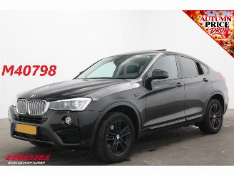 Schadeauto BMW X4 xDrive20i Aut. Executive Pano Cruise Clima Memory Leder SHZ Camera PDC 2014/10