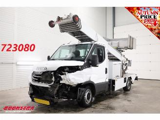danneggiata veicoli commerciali Iveco Daily 35S14 Böcker LAK-A11 30m ladderlift PTO Airco Cruise 2024/7