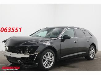 skadebil auto Audi A6 Avant 40 TDI Design Pano LED ACC Memory Leder Camera SHZ 2022/9