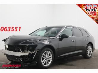 Schadeauto Audi A6 Avant 40 TDI Design Pano LED ACC Memory Leder Camera SHZ 2022/9