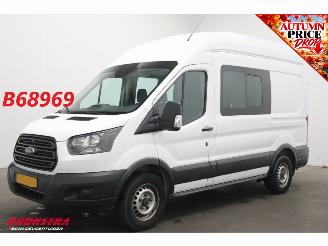 krockskadad bil bedrijf Ford Transit 330 2.0 TDCI DC DoKa Ambiente 6p LBW Bluetooth Airco 2017/8