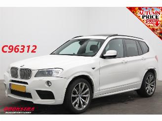skadebil auto BMW X3 xDrive35d M-Sport Aut. Org.NL Pano HUD AHK Camera SHZ Memory Leder 2013/11