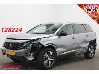 krockskadad bil auto Peugeot 5008 1.2 PureTech Aut. Allure Pack Business 7p Cruise Navi Virtual Apple/Android Camera PDC Clima 2023/10