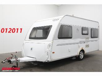 skadebil caravan Knaus  Südwind 450 QU Mover Airco Fietsendrager Dwarsbed Middenkeuken Rondzit 2011/5