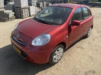 Voiture accidenté Nissan Micra 1.2 Acenta 2011/3
