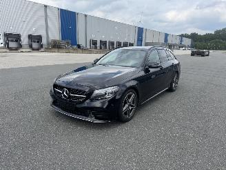 Schadeauto Mercedes C-klasse C220 CDI AMG PAKKET NAVI KLIMA BURMEISTER VOLL 2018/10