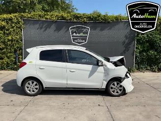 rozbiórka samochody osobowe Mitsubishi Space-star Space Star (A0), Hatchback, 2012 1.0 12V 2015/2