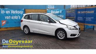 Autoverwertung BMW 2-serie 2 serie Gran Tourer (F46), MPV, 2014 218i 1.5 TwinPower Turbo 12V 2017/5