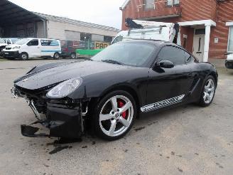 krockskadad bil auto Porsche Cayman  2007/3