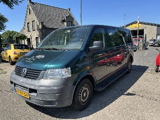 krockskadad bil bedrijf Volkswagen Transporter 2.5 TDI 340 DUBBELE CABINE 4 MOTION 4X4 AIRCO L2/H1 2005/5