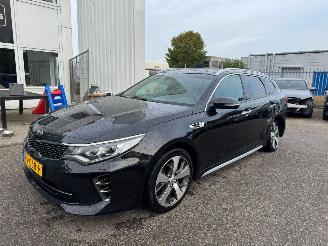 krockskadad bil auto Kia Optima Sportswagon 1.7 AUTOMAAT CRDi GT-Line BJ 2018 188.407 KM 2018/2