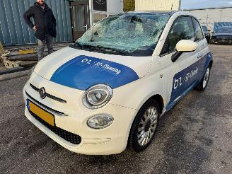 krockskadad bil auto Fiat 500 0.9 AUTOMAAT TwinAir Turbo Lounge 2018/1