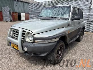 Vrakbiler auto Ssang yong Korando Korando (KJ), Terreinwagen, 1996 / 2006 2.9 TD 2004/1