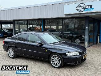 Coche accidentado Volvo S-60 2.4 Drivers Ed Open-Dak Navigatie Leer Stoelverw. Cruise 2008/12