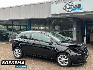Schadeauto Opel Corsa 1.0 Turbo 120 Jaar Edition Navi Camera Clima Cruise Stoelverw. 2019/7
