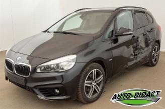 skadebil auto BMW 2-serie 218d Active Tourer Automaat Camera Navi Clima 2017/6