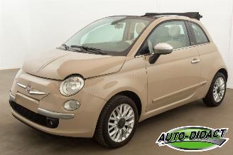 Schadeauto Fiat 500C 1.2 Lounge Cabrio Airco 2015/2