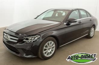 krockskadad bil auto Mercedes C-klasse 180D Navi Camera Clima Business Solution 2021/3