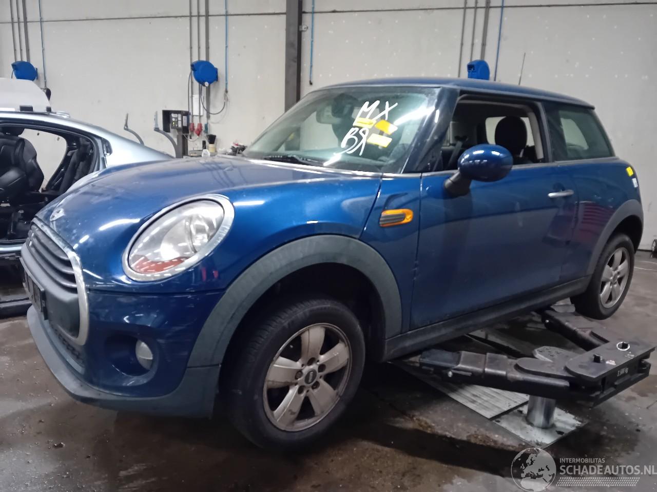 Mini Mini Mini (F56) Hatchback 3-drs 1.5 12V One D (B37C15A) [70kW]  (03-2014/..=
=2E)