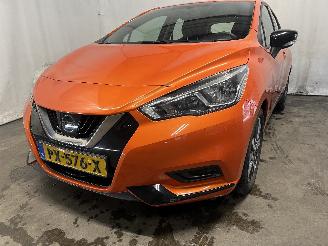 Voiture accidenté Nissan Micra Micra (K14) Hatchback 1.0 12V (BR10DE) [52kW]  (12-2016/06-2025) 2017/10