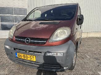 Unfallwagen Opel Vivaro Vivaro Van 1.9 DTI 16V (F9Q-760) [74kW]  (08-2001/07-2014) 2002/6
