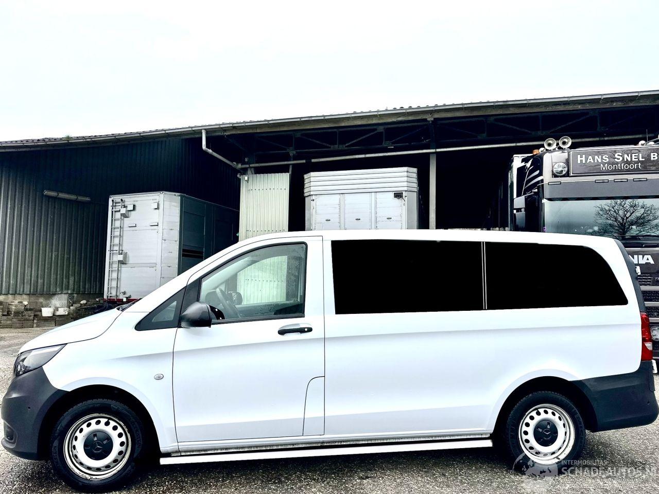 Mercedes Vito Tourer 110 CDI 102pk extra lang 9 Pers - nap - 1e eig - airco - cruise - getint glas - privacy glass - side bars