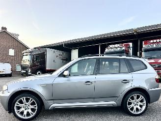 Schadeauto BMW X3 3.0si 272pk 4WD aut high exe M-sport - pano - leer - stoelverw - xenon - pdc v+a - afn trekh - memory - youngtimer 2007/8