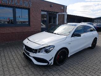 skadebil auto Mercedes Cla-klasse CLA 45 SHOOTING BRAKE PANORAMADAK ALCANTARA LED 2019/2