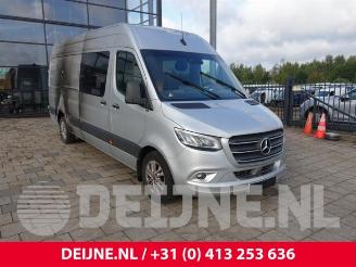 demontáž osobní automobily Mercedes Sprinter Sprinter 3,5t (907.6/910.6), Van, 2018 319 CDI 3.0 V6 24V RWD 2021/1