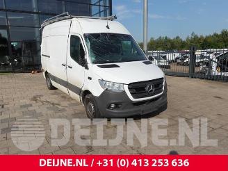 Auto da rottamare Mercedes Sprinter Sprinter 3,5t (907.6/910.6), Van, 2018 314 CDI 2.1 D RWD 2020/9