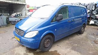 Coche siniestrado Mercedes Vito 639 2007 120 CDI 642990 722683 Blauw onderdelen 2007/4