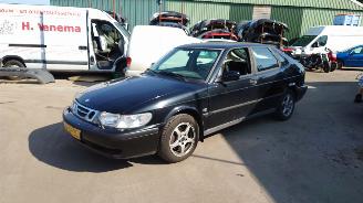 Sloopauto Saab 9-3 2001 2.0 16v T B205E Zwart 170 onderdelen 2001/2