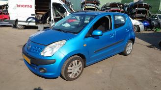Sloopauto Nissan Pixo 2012 1.0 12v K10B Blauw ZKY onderdelen 2012/3