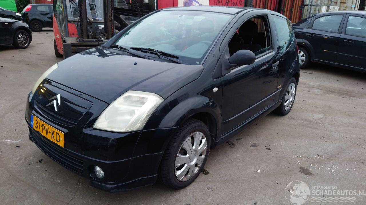 Citroën C2 2005 1.4i KFV Zwart EXYB onderdelen