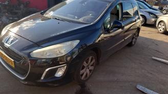Sloopauto Peugeot 308 SW 2012 1.6 VTi 5FS Zwart KTV onderdelen 2012/1