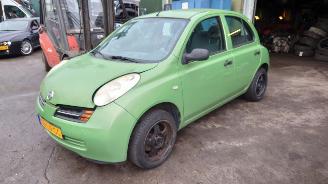 Sloopauto Nissan Micra 2003 1.2 16v CR12 Groen J13 onderdelen 2003/3