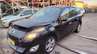 rozbiórka samochody osobowe Renault Scenic 3 2011 1.4 TCE Zwart NV676 onderdelen 2011/2
