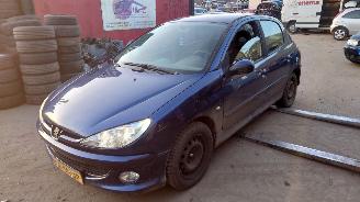 Uttjänta bilar auto Peugeot 206 2006 1.4 HDI 8HZ Blauw KPL onderdelen 2006/1