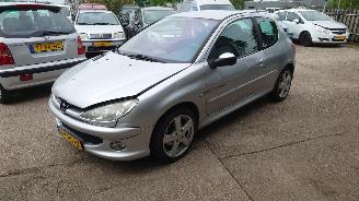 Uttjänta bilar auto Peugeot 206 2004 1.4 16v KFU Grijs EZRC onderdelen 2004/2
