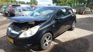 Vrakbiler auto Opel Corsa D 2009 1.0 12v Z10XEP Zwart Z20C onderdelen 2009/1