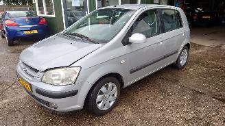Vrakbiler auto Hyundai Getz 2004 1.3 12v G4EA Grijs onderdelen 2004/5