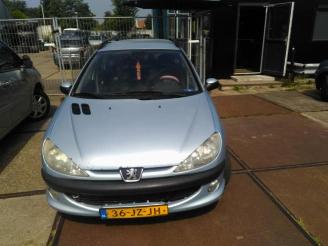 Uttjänta bilar auto Peugeot 206 206 SW (2E/K), Combi, 2002 / 2007 2.0 HDi 2002/10
