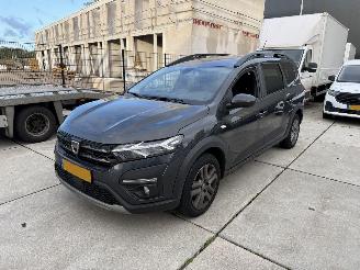 krockskadad bil auto Dacia Jogger 1.0 TCe Cokf 7PERSOONS 81 KW-NAVI-PDC 2022/6